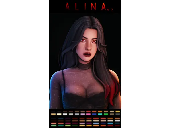 Maxis Match Fire girl gets a haircut by simmandy - The Sims 4 Custom Content