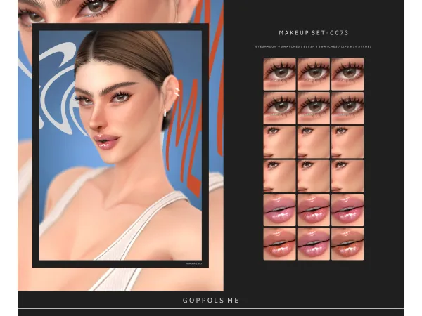 GPME-GOLD MAKEUP SET CC73