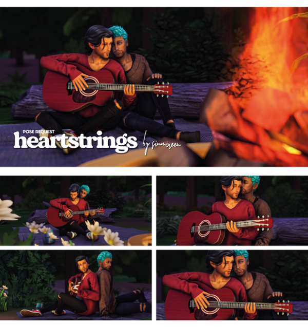 Mix Heartstrings by simsfinds - The Sims 4 Custom Content