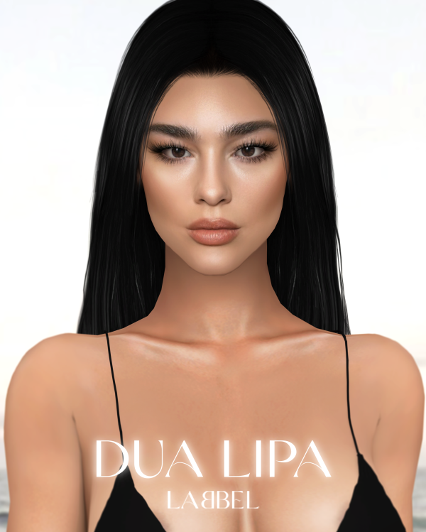 Alpha DUA LIPA SKIN by simsfinds - The Sims 4 Custom Content