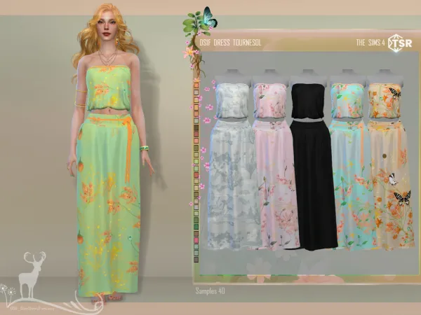 Alpha Spring outfit - The Sims 4 Custom Content