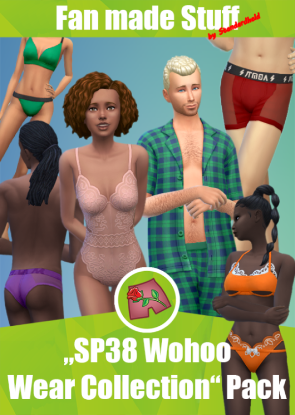 Maxis Match SP38 Wohoo Wear Collection by simsfinds - The Sims 4 Custom Content