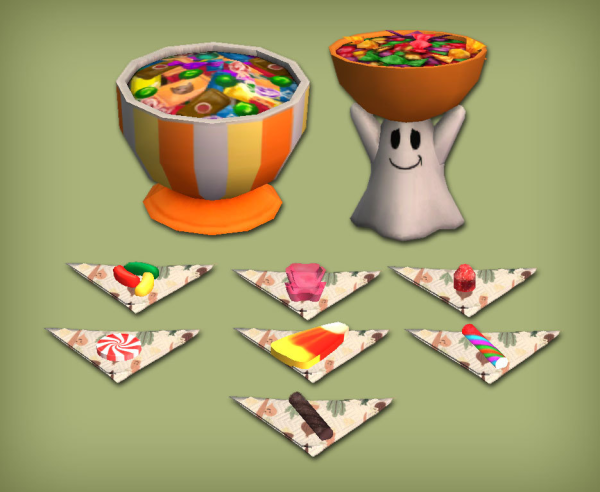 Witchy Brew Cauldron and Candy Jars Functional for by simsfinds - The Sims 2 Custom Content