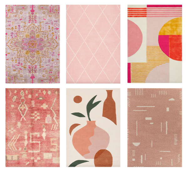 Mix Pink Rug Collection by simsfinds - The Sims 4 Custom Content