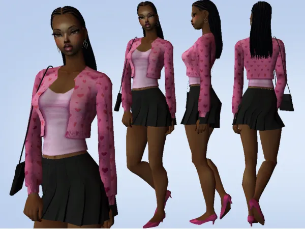 BRATZ Mean girls style sims2 - The Sims 2 custom content