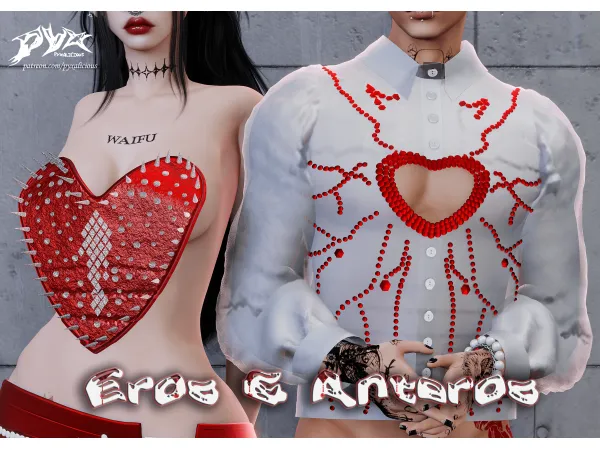 Alpha pyx VALENTINE's SPECIAL by pyx - The Sims 4 Custom Content