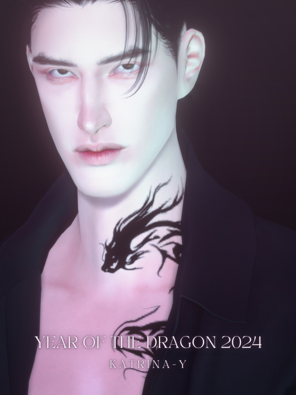 Mix Year of the dragon 2024 by simsfinds - The Sims 4 Custom Content