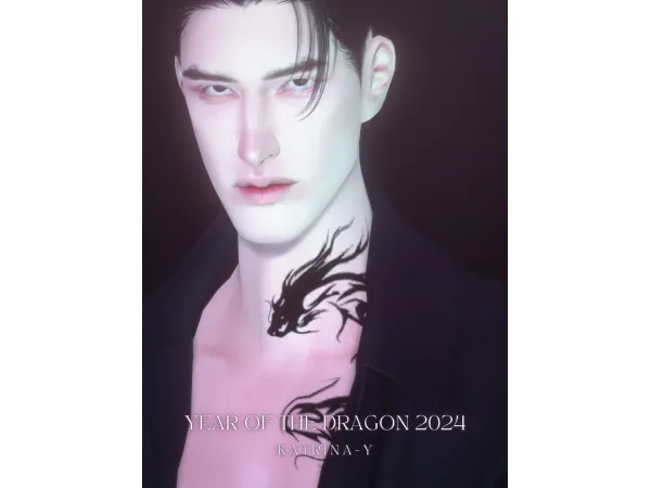 Mix Year of the dragon 2024 by katrina_y - The Sims 4 Custom Content