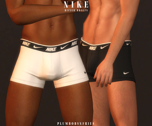 Alpha NIKE boxer briefs by simsfinds - The Sims 4 Custom Content