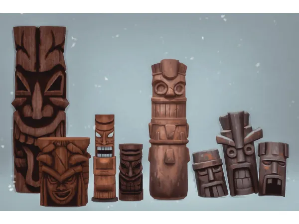 Mix Tótem 4317301132443143173011324431 Jennisims by simsfinds - The Sims 4 Custom Content