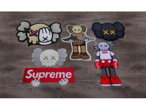 Mix Rugs Kaws by fusionstylesims4 - The Sims 4 Custom Content