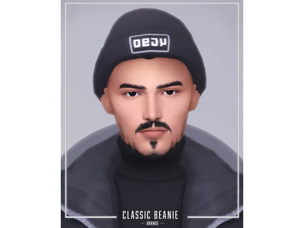 Maxis Match Classic Beanie (Unisex) by oranos - The Sims 4 Custom Content