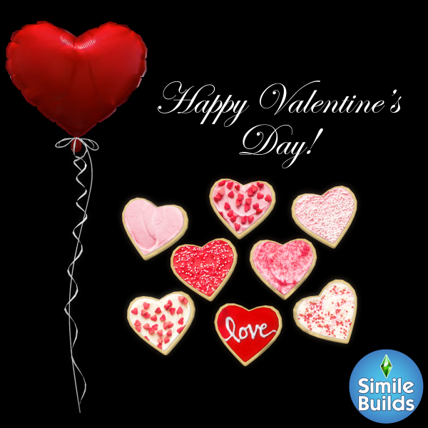 Mix Happy Valentine's Day by simsfinds - The Sims 4 Custom Content