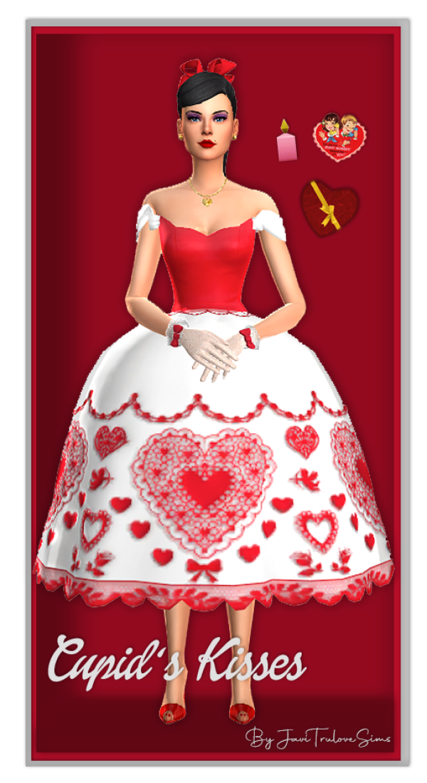 Maxis Match Cupid's Kisses by simsfinds - The Sims 4 Custom Content