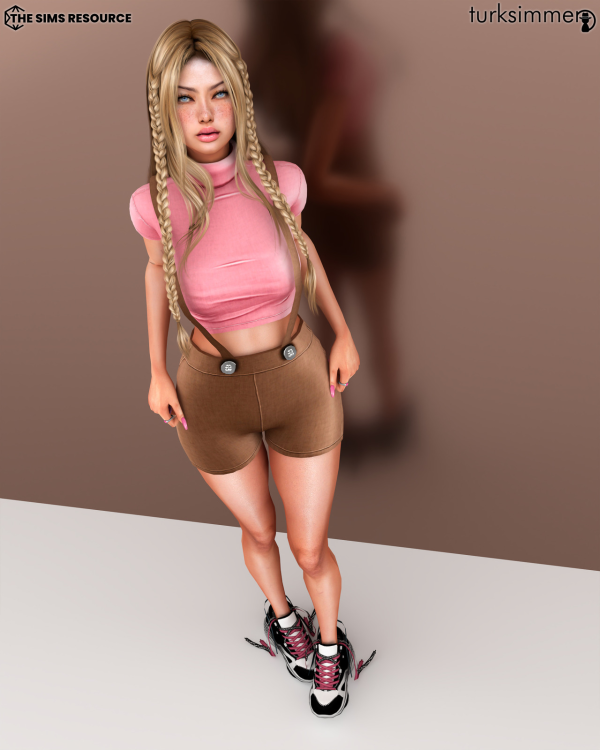 Alpha CLOTHES SET342 by daphsmods - The Sims 4 Custom Content