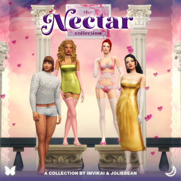 Maxis Match NECTAR COLLECTION (28 ITEMS) by simsfinds - The Sims 4 Custom Content
