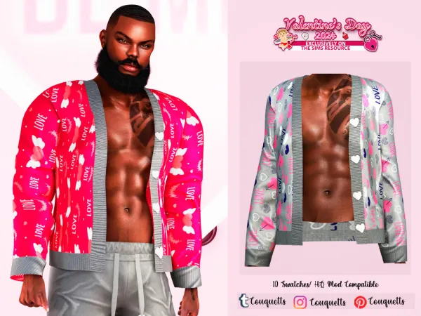 Alpha LOVE SET - The Sims 4 Custom Content