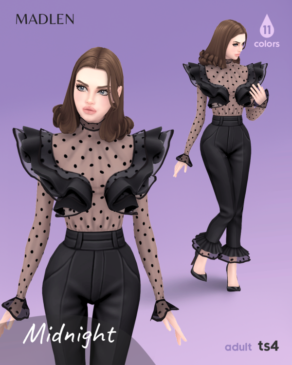 Maxis Match Midnight Set by simsfinds - The Sims 4 Custom Content