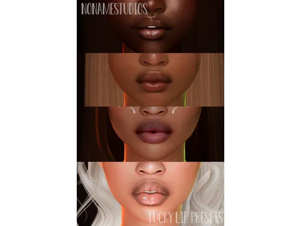 Lucky Lip Presets 1-4 by nonvmestudios