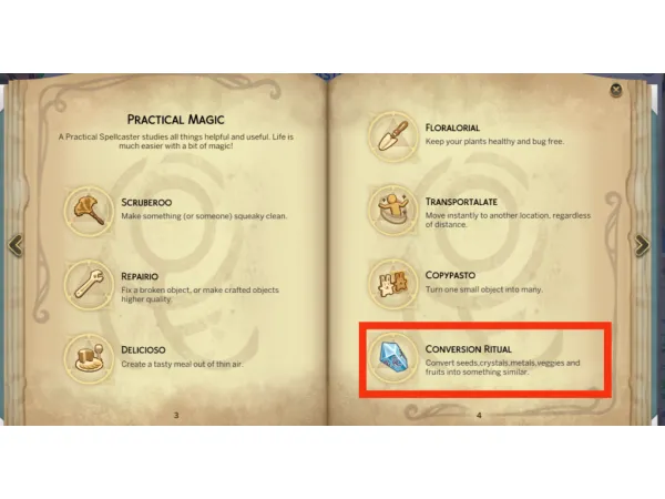 Maxis Match Conversion Ritual Spell by minervascauldron - The Sims 4 Custom Content