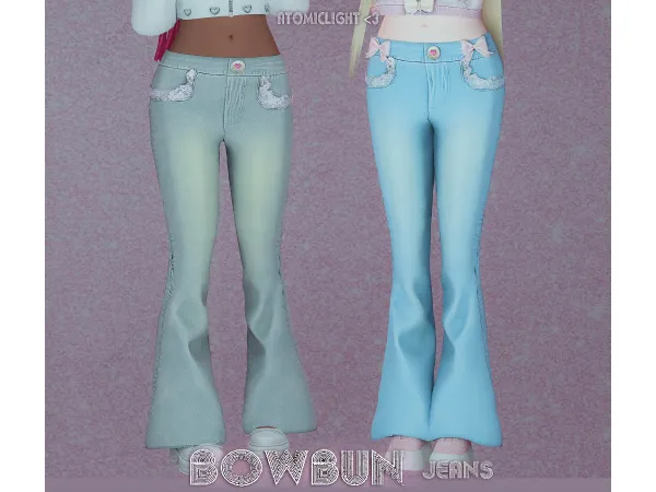 Bowbun Jeans by atomiclight