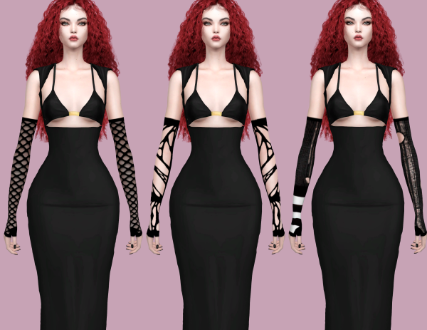 Mix GLOVES dark And Light Moods Jennisims by simsfinds - The Sims 4 Custom Content