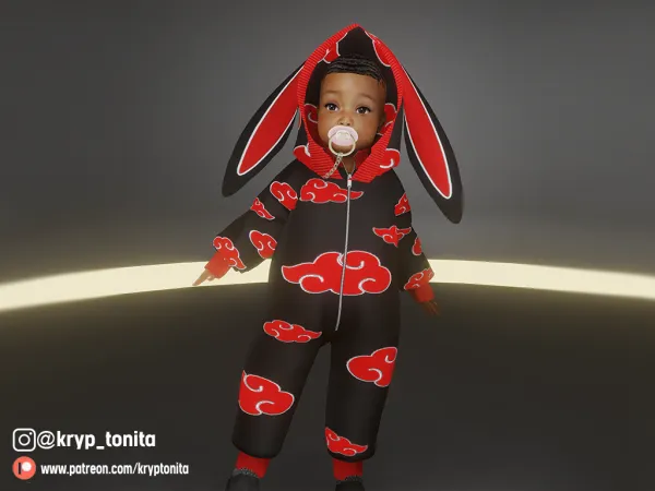 Mix toddler I'm Itachi by kryptonita - The Sims 4 Custom Content