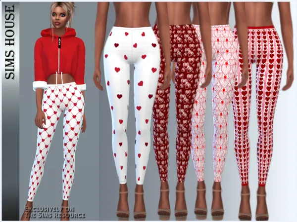 Mix WOMEN'S LEGGINGS - The Sims 4 Custom Content
