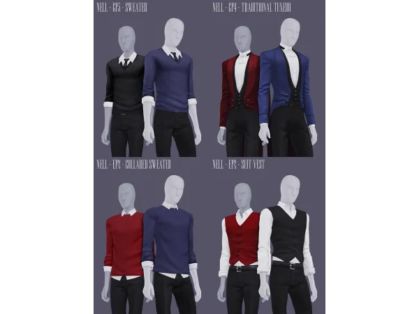 Mix EAs Retextures (Part 3) by nell_le - The Sims 4 Custom Content