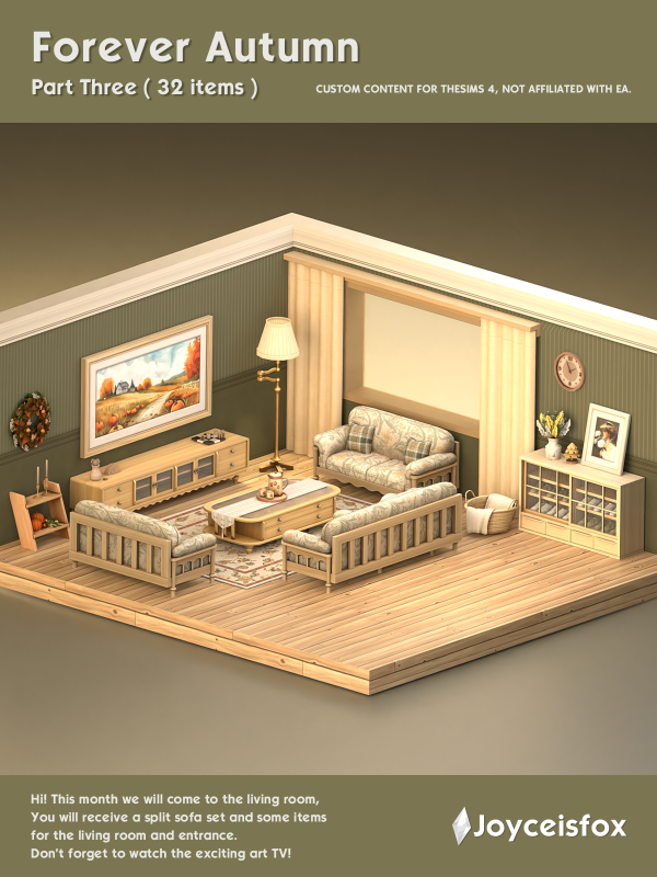 Maxis Match Forever Autumn Part 3 by simsfinds - The Sims 4 Custom Content