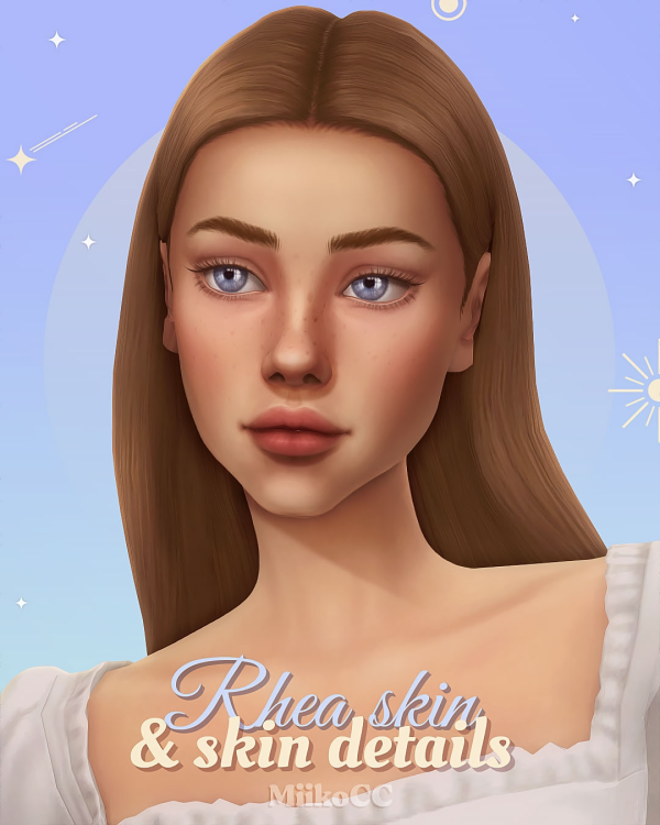 Maxis Match Rhea skin set by simsfinds - The Sims 4 Custom Content