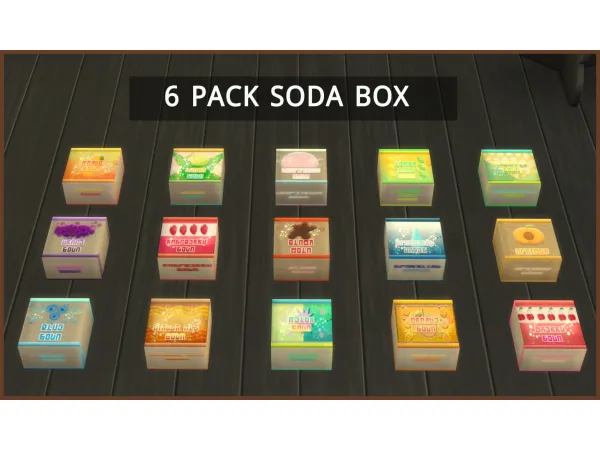 Maxis Match Functional Mill Add on 15 Void Soda by simsfinds - The Sims 4 Custom Content