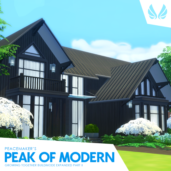 Maxis Match Peak of Modern Growing Together Buildmode Expanded by simsfinds - The Sims 4 Custom Content