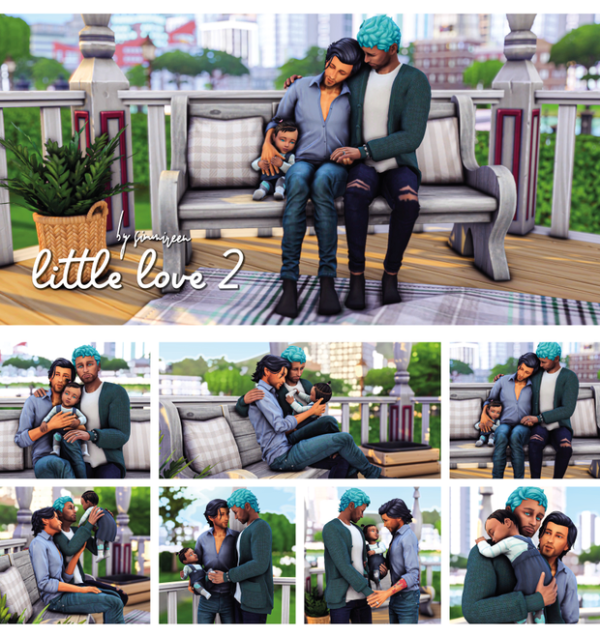 Mix Little love 2 by simsfinds - The Sims 4 Custom Content