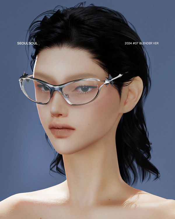 Alpha SIMS4 Glasses by simsfinds - The Sims 4 Custom Content