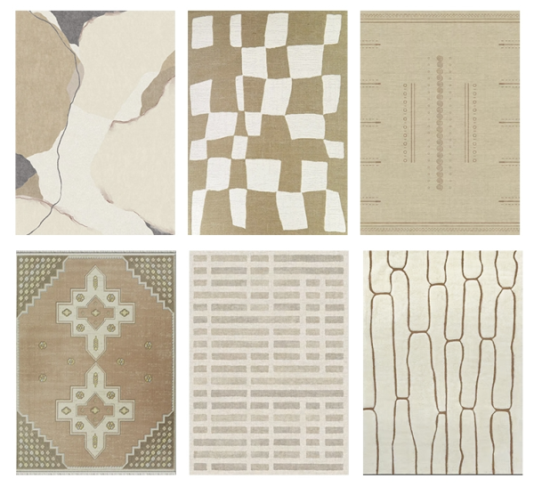 Mix Nude Neutral Rug Collection by simsfinds - The Sims 4 Custom Content