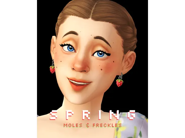 spring | moles & freckles by littlefallsnook
