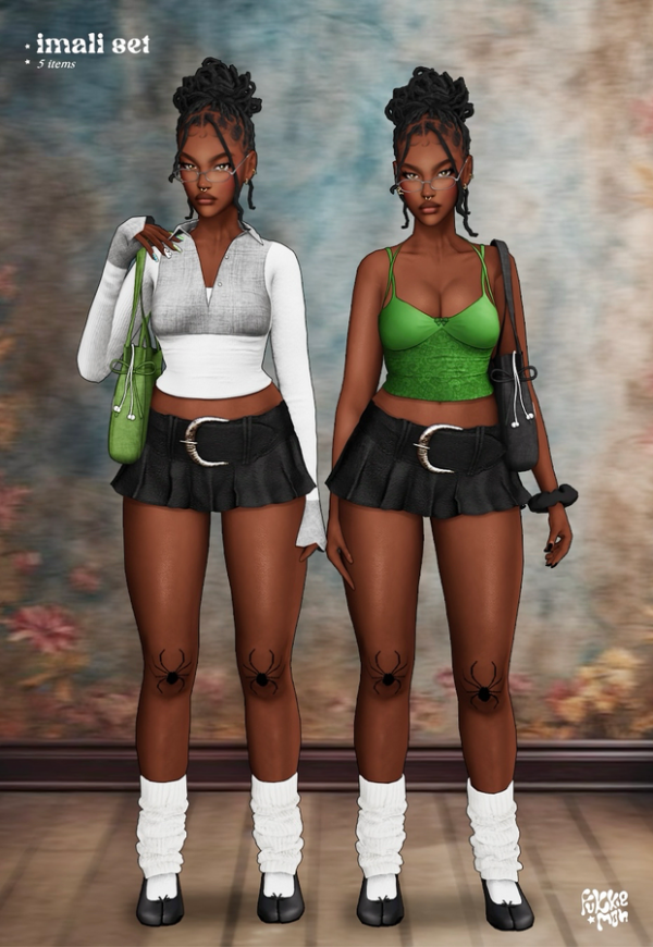 Maxis Match Imali Set (5 items) by simsfinds - The Sims 4 Custom Content