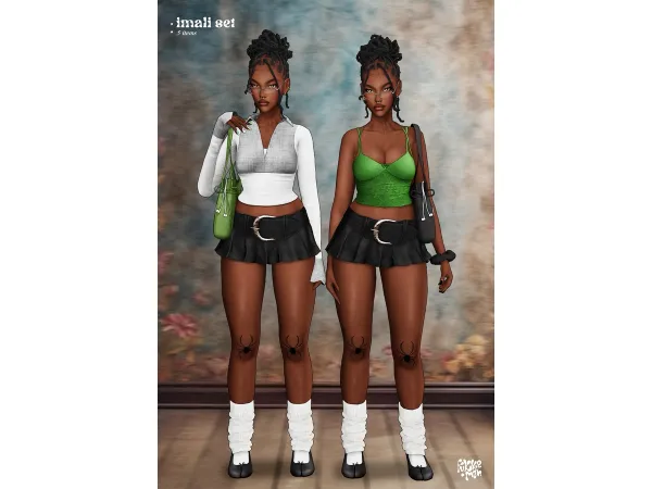 Maxis Match Imali Set (5 items) by fukkie - The Sims 4 Custom Content
