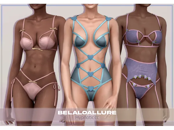 Hypnotic Collection by Belaloallure - The Sims 4 Custom Content