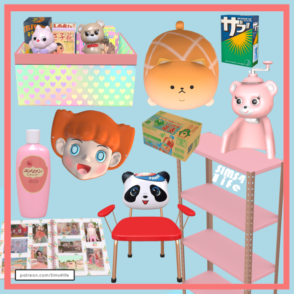 Alpha Attic Junk by sims41ife - The Sims 4 Custom Content