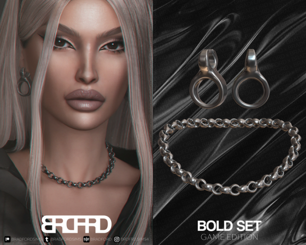 Alpha BOLD SET GAME EDITION by simsfinds - The Sims 4 Custom Content