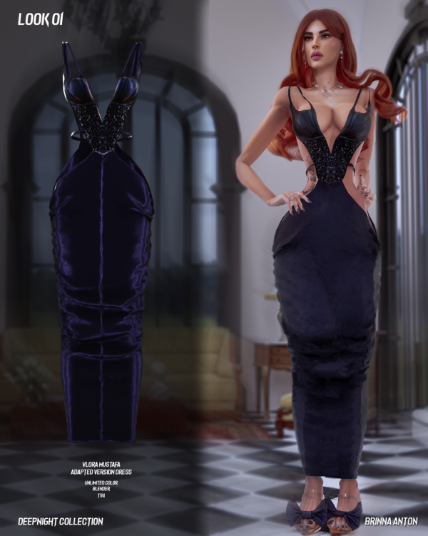 Alpha DEEPNIGHT COLLECTION by simsfinds - The Sims 4 Custom Content