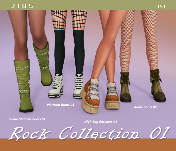 Mix Download Rock Collection 01 by simsfinds - The Sims 4 Custom Content