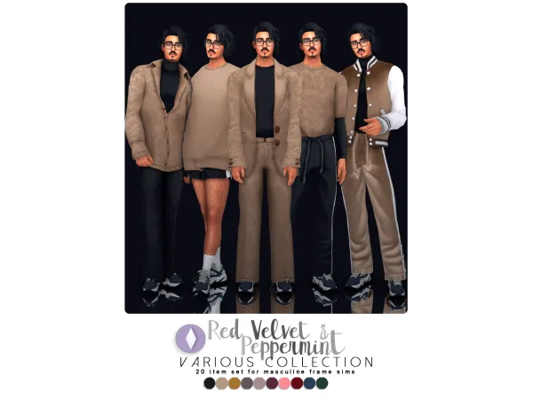 Red Velvet & Peppermint Collection by nucrests