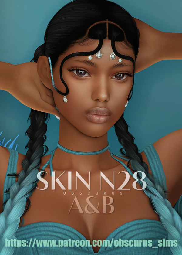 Mix SKIN N 28 by simsfinds - The Sims 4 Custom Content