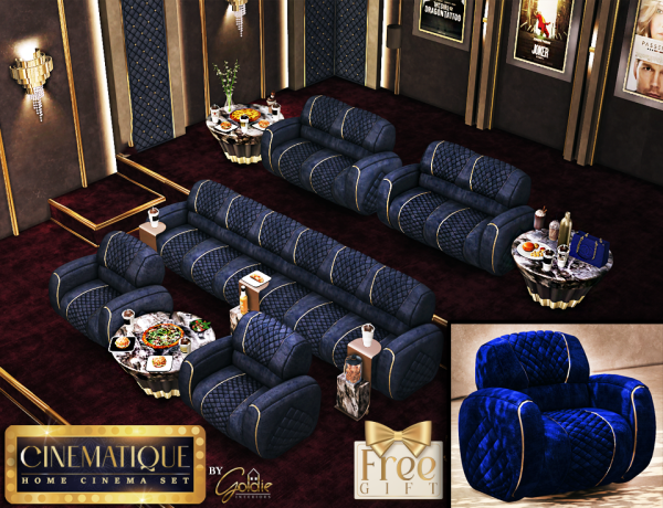 Alpha Cinematique by goldie_s4 - The Sims 4 Custom Content