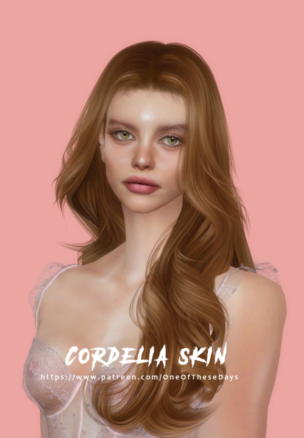 Alpha Cordelia SKIN by oneofthesedays - The Sims 4 Custom Content
