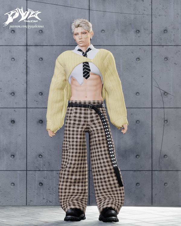 Alpha QUANTUS COLLECTION by pyx - The Sims 4 Custom Content