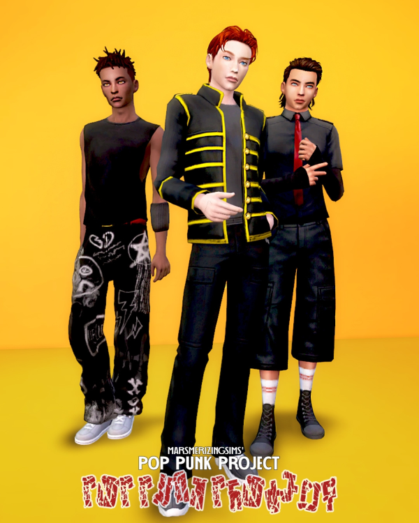 Maxis Match The Pop Punk Project (Public 1 Mar) by simsfinds - The Sims 4 Custom Content